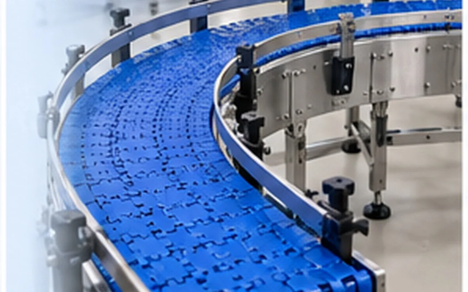 1285 Series Radius Sideflex Flat Top Belt application