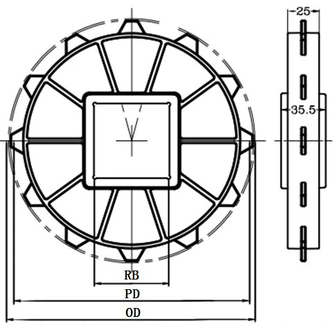 400 Series Super Rib Straight Run Belt measurement and matching guide