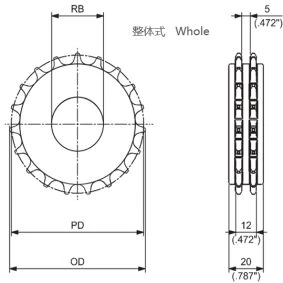 610 Series Super Grip Straight Run Belt measurement and matching guide
