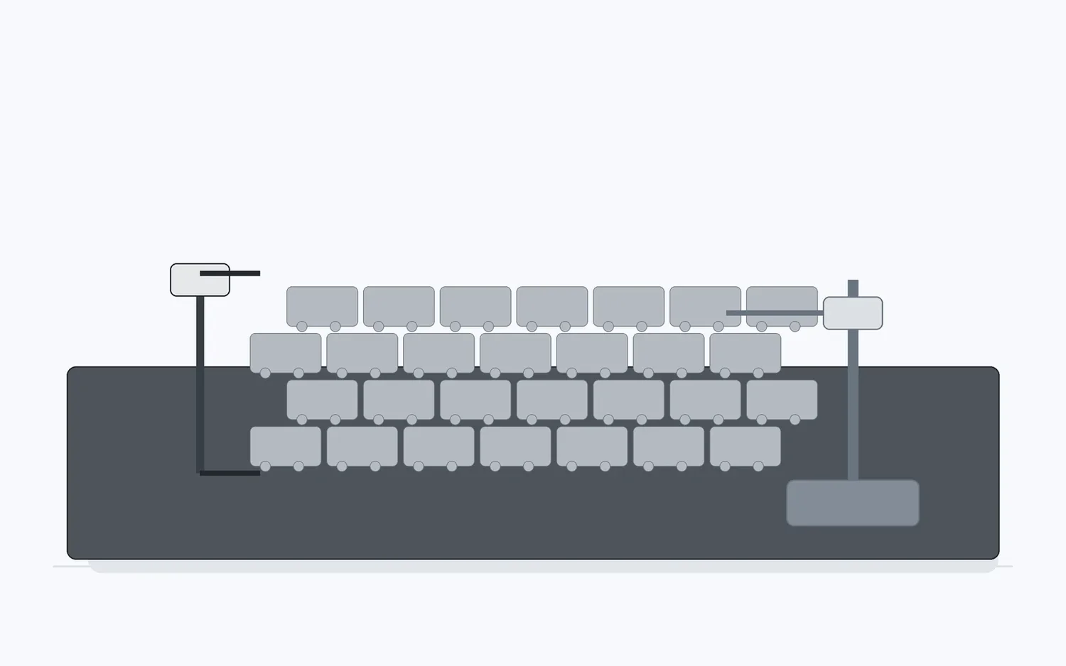 Plastic Conveyor Belt Material Selection: XLG, PS, XP and Elastomer Options supporting visual